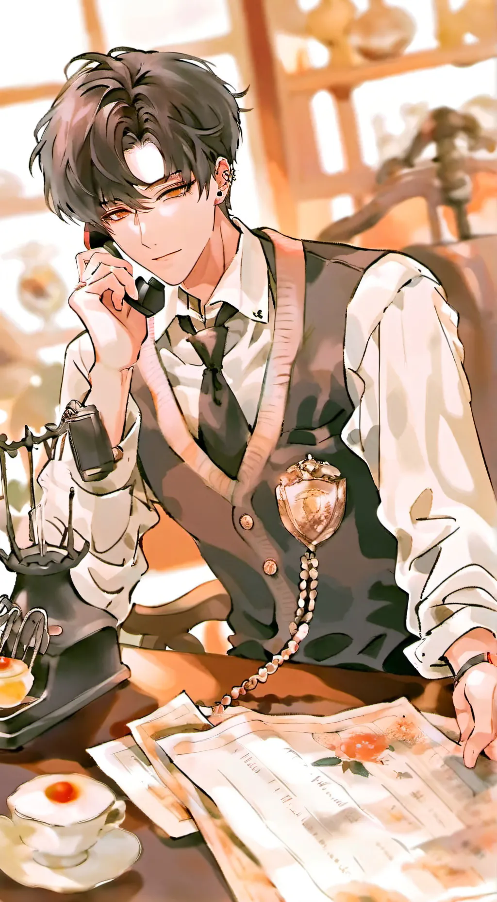 ai character: Charlie background