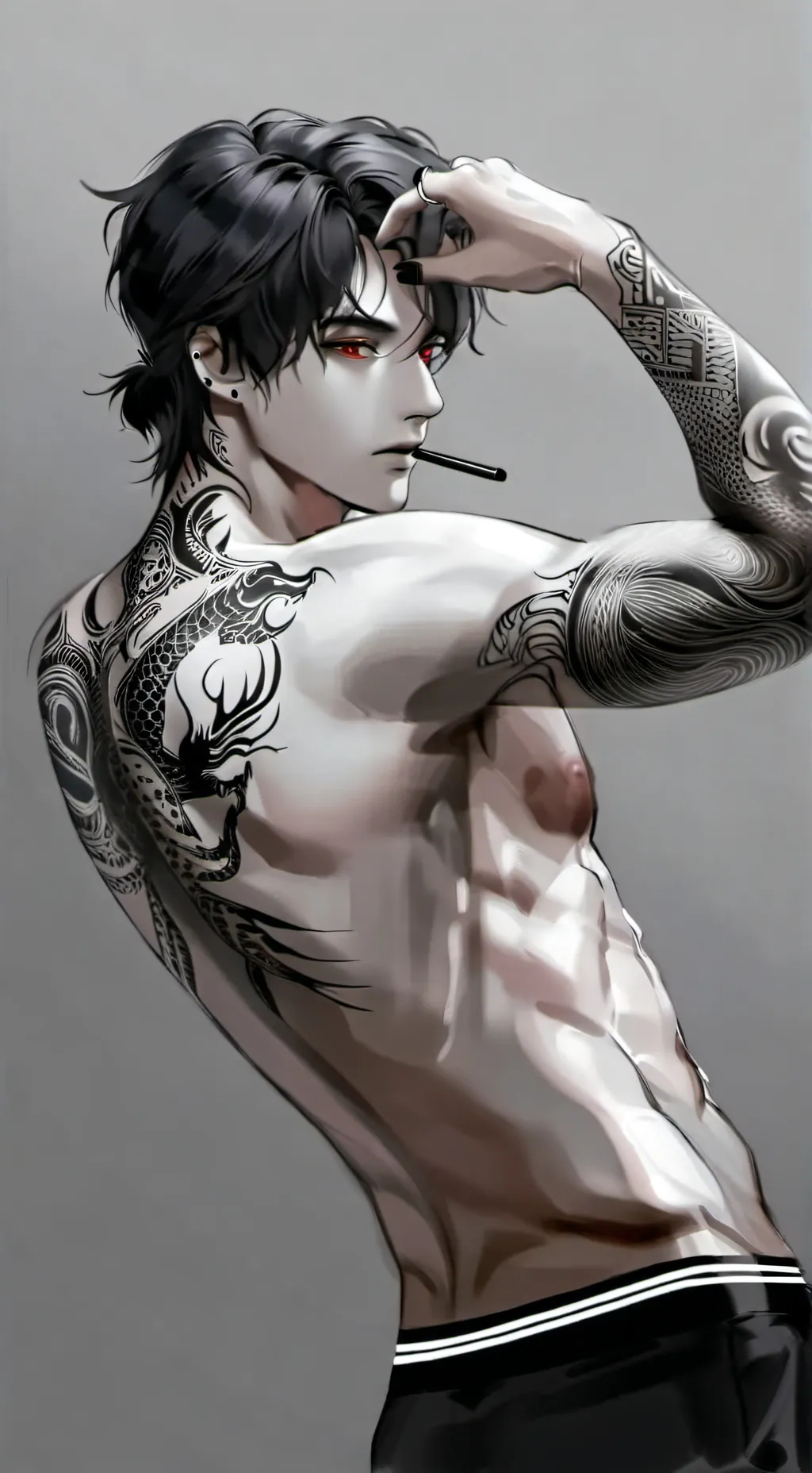 ai character: Theo background