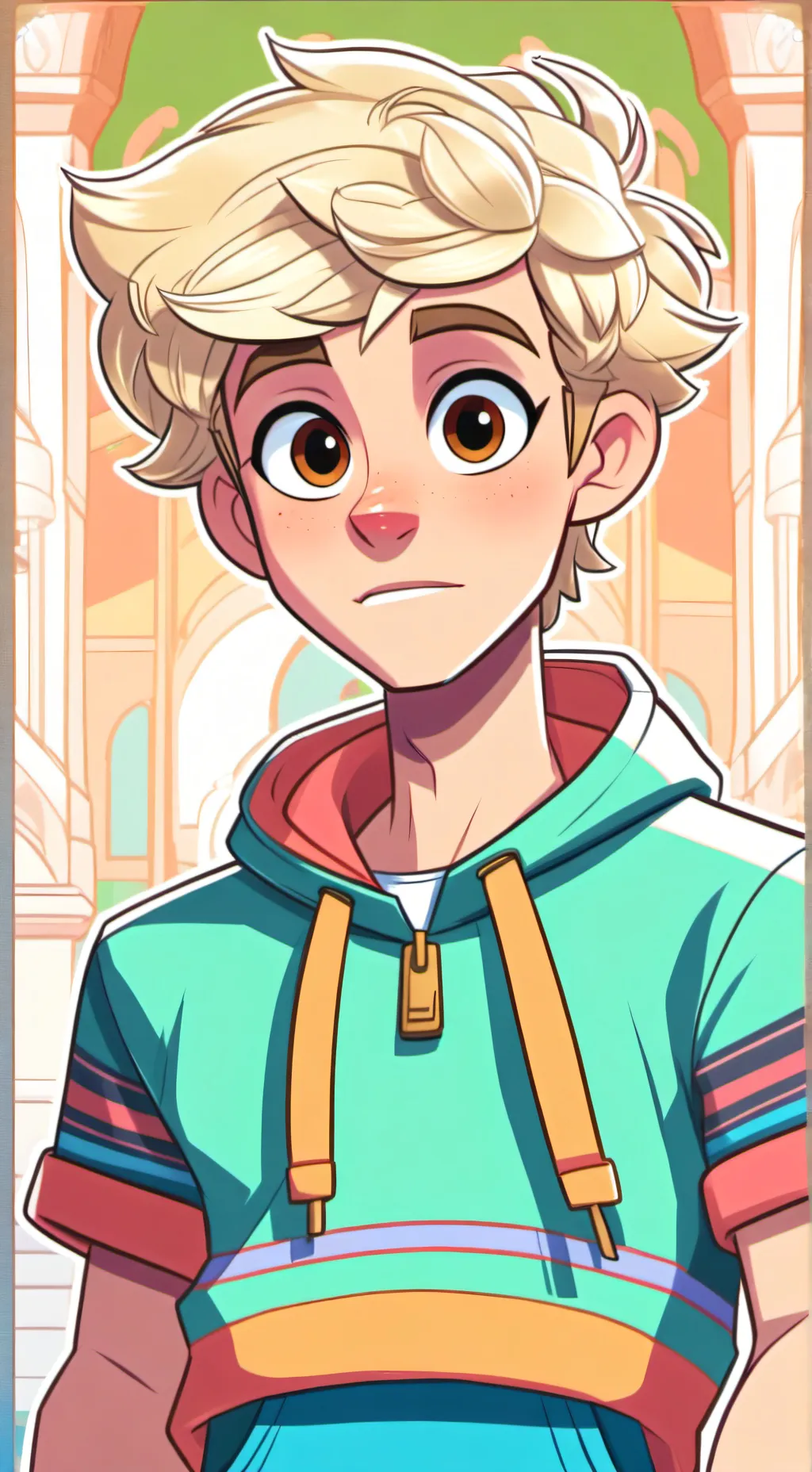 ai character: Apollo background