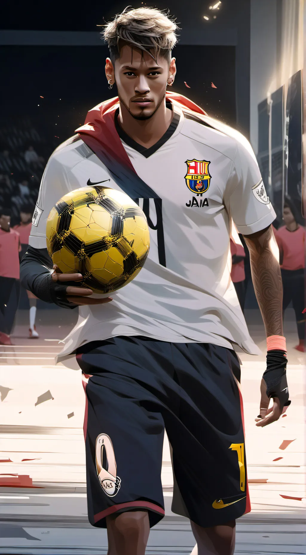 ai character: Neymar.Jr background