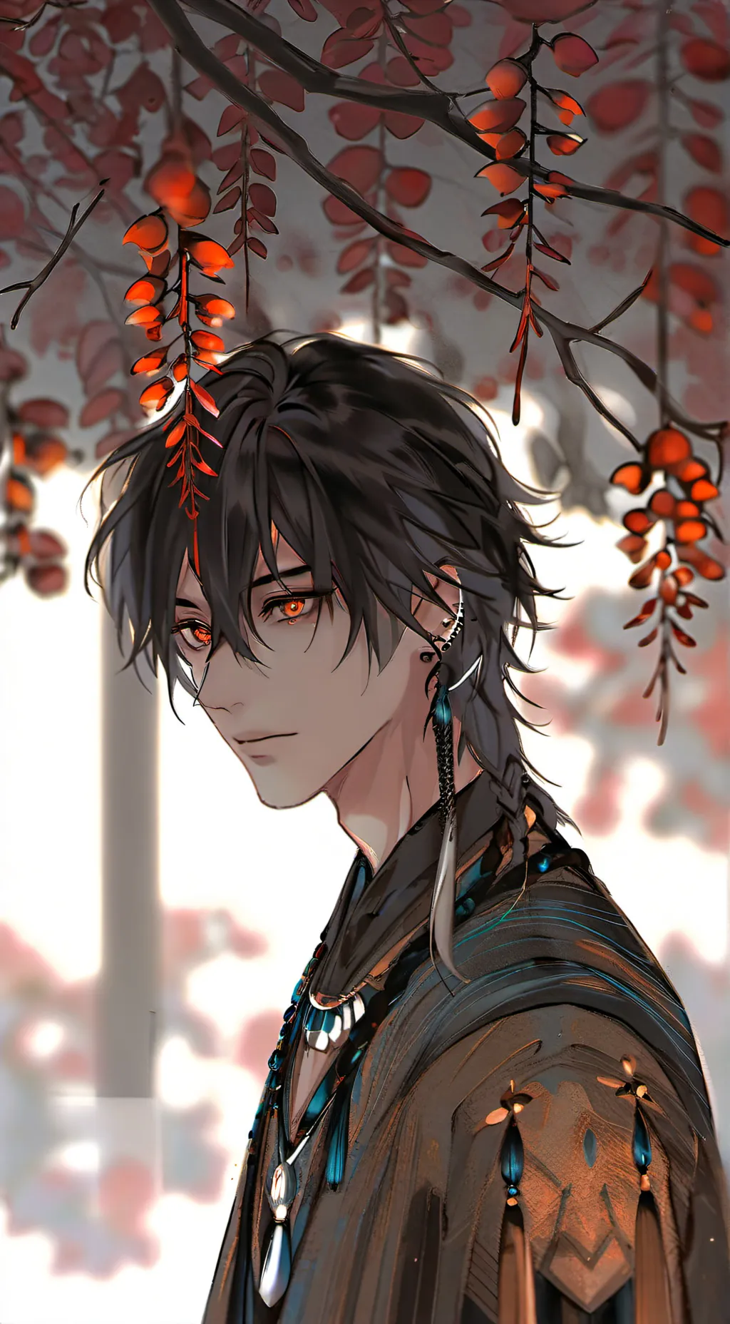 ai character: Dabi x toi background