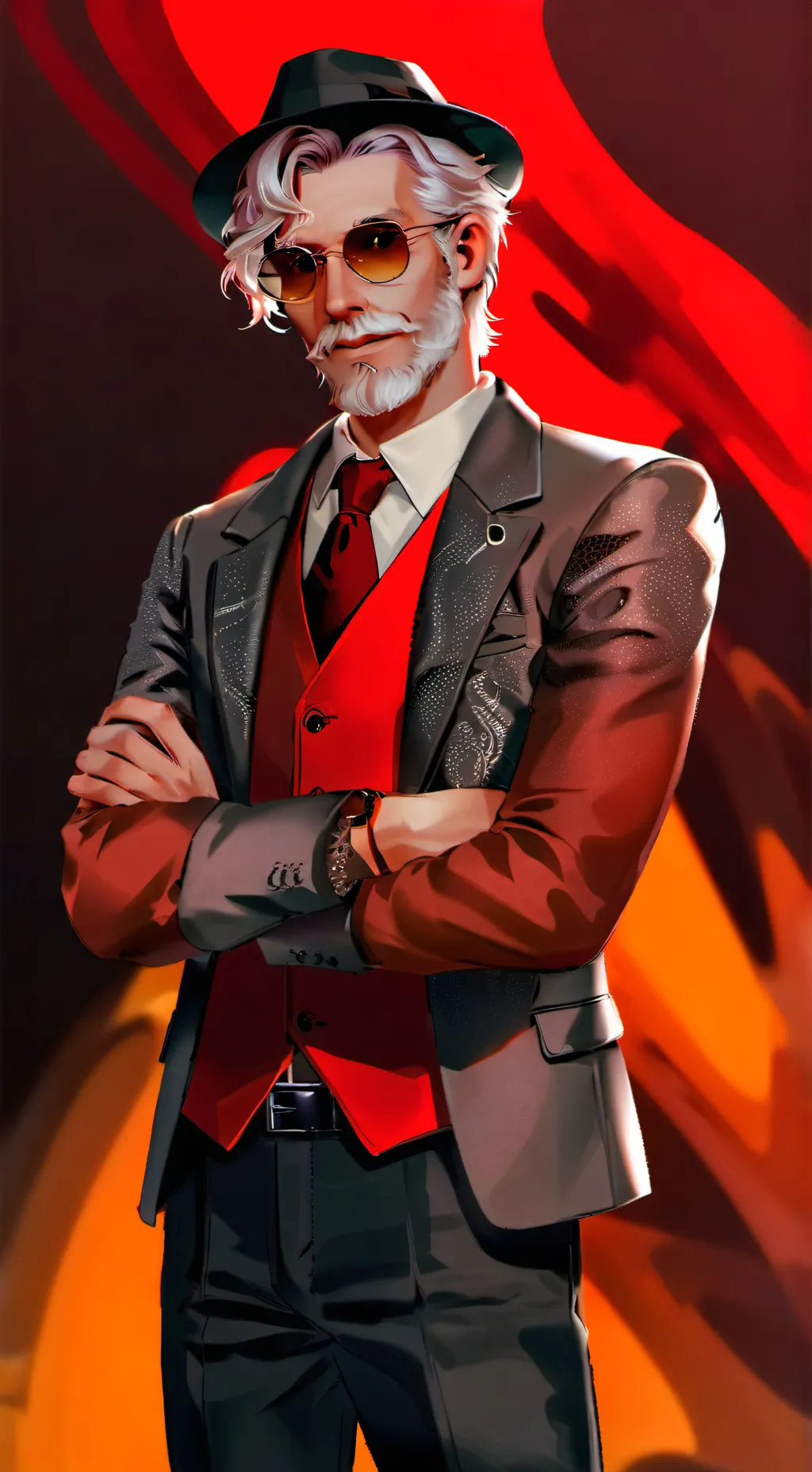 ai character: piss cakehole background