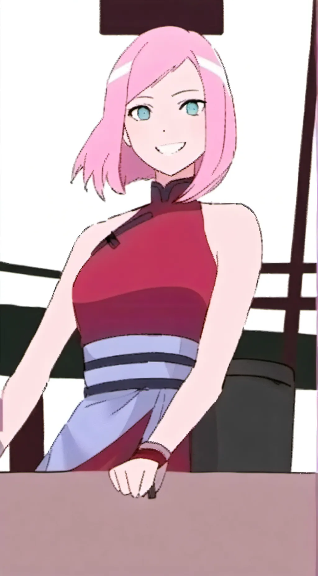 ai character: sakura 😳🤭❤️ background