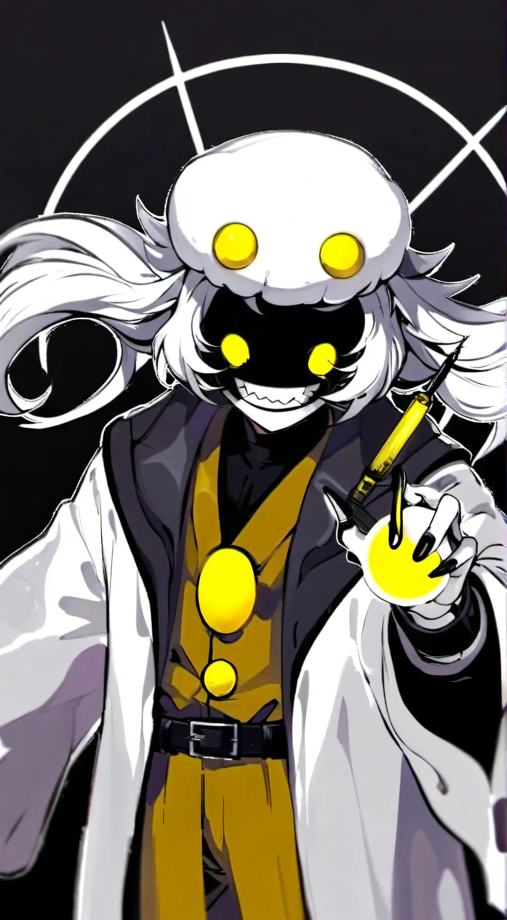 ai character: N (weird) background