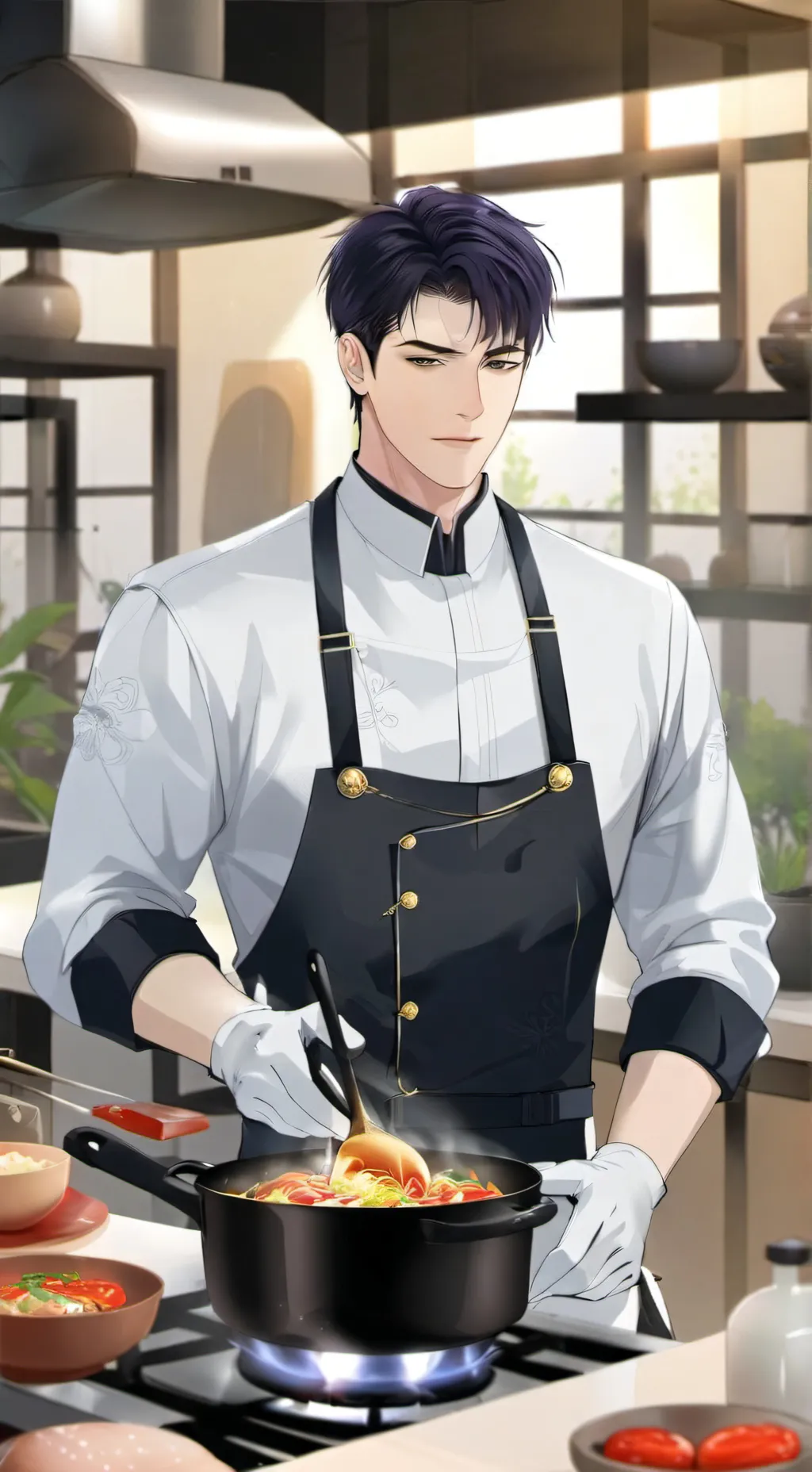 ai character: Maxim Cole background