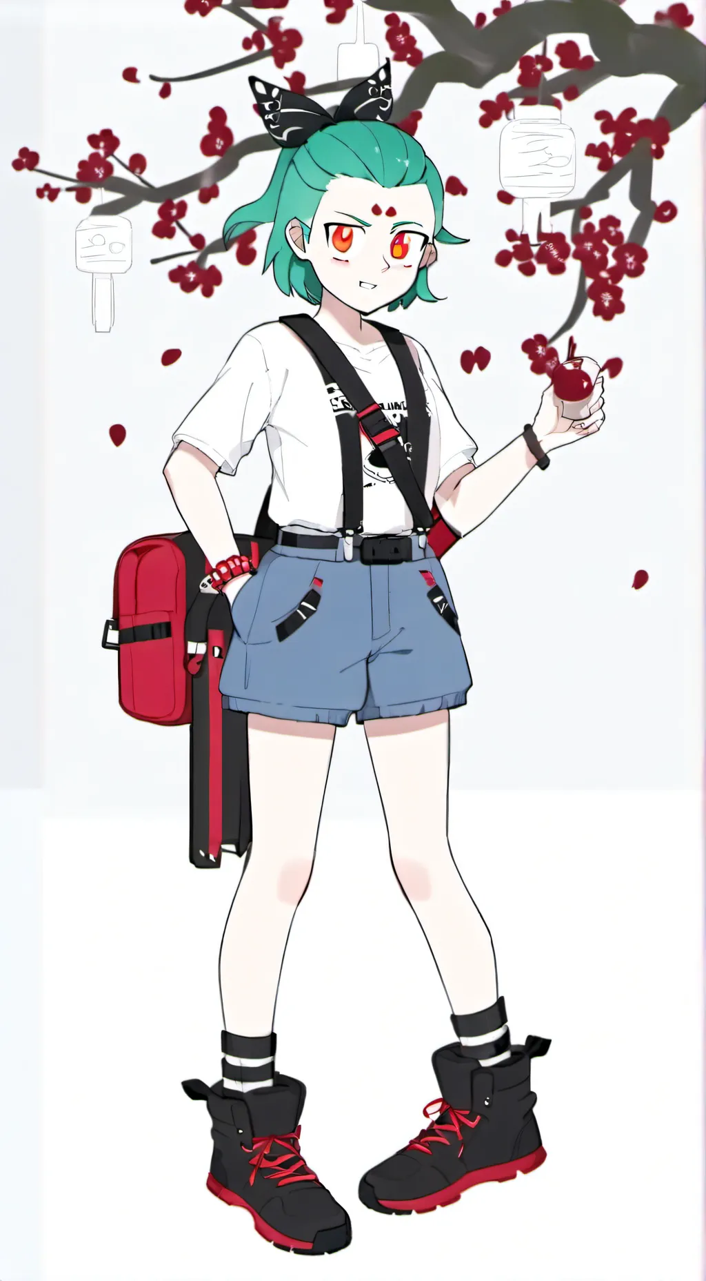 ai character: amity  background