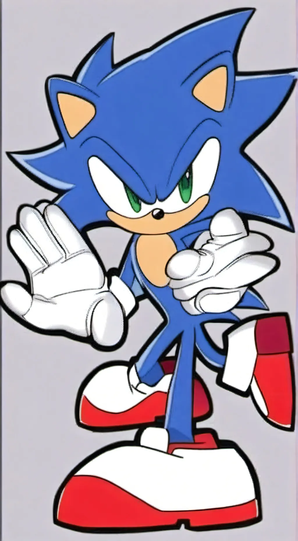 ai character: sonic 3 background