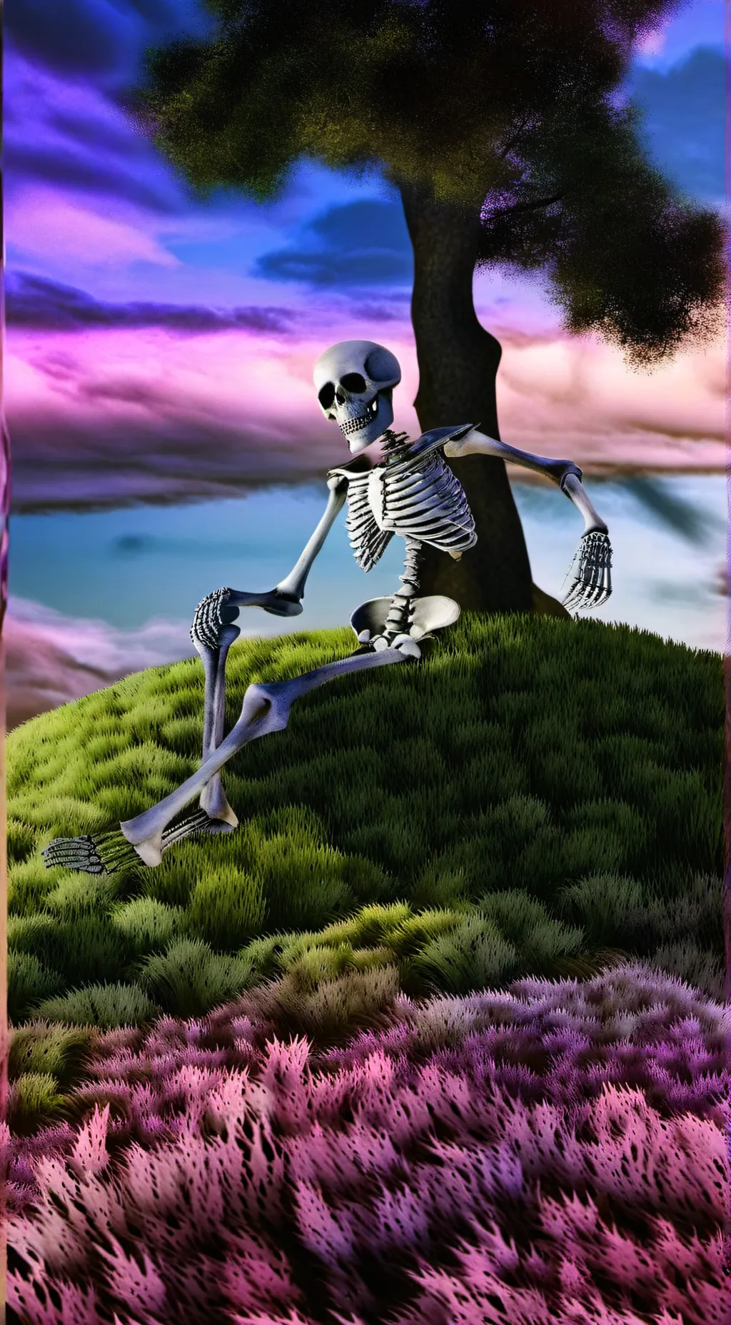 ai character: Bones background