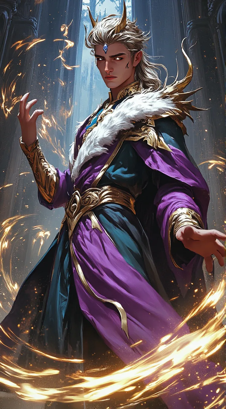 ai character: Daniel  background