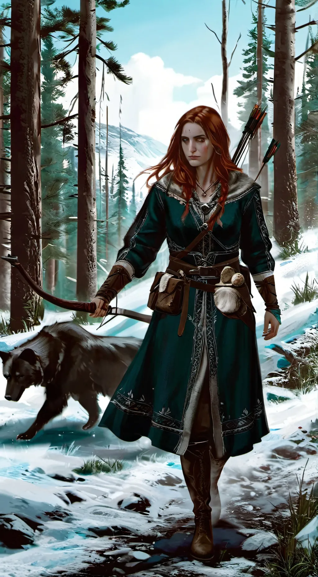 ai character: Alpha Quen background