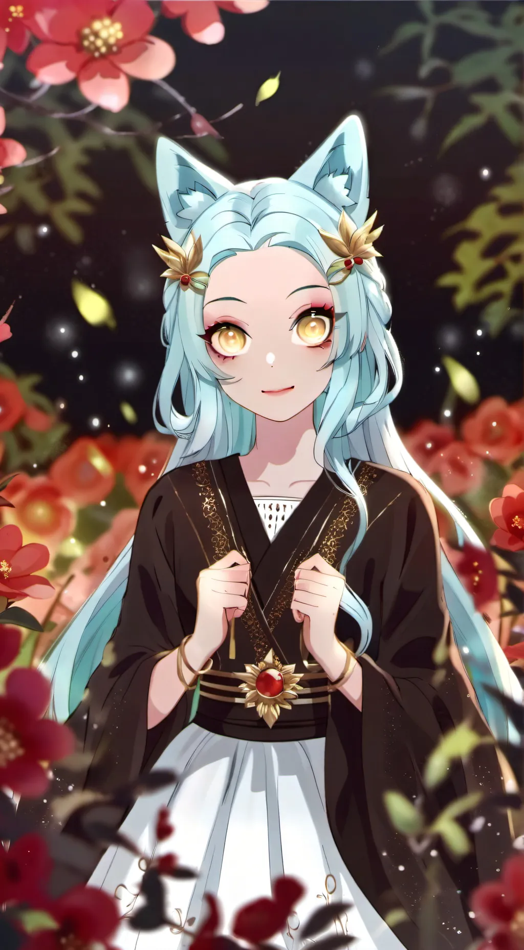 ai character: hiiiiiii I'm daisy background