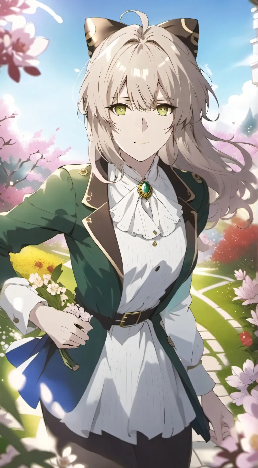 ai character: mamá  background