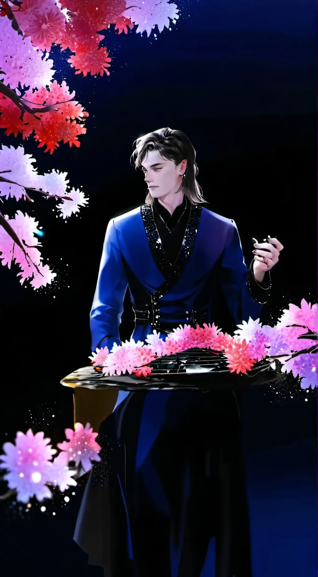 ai character: nicolas 🥰 background