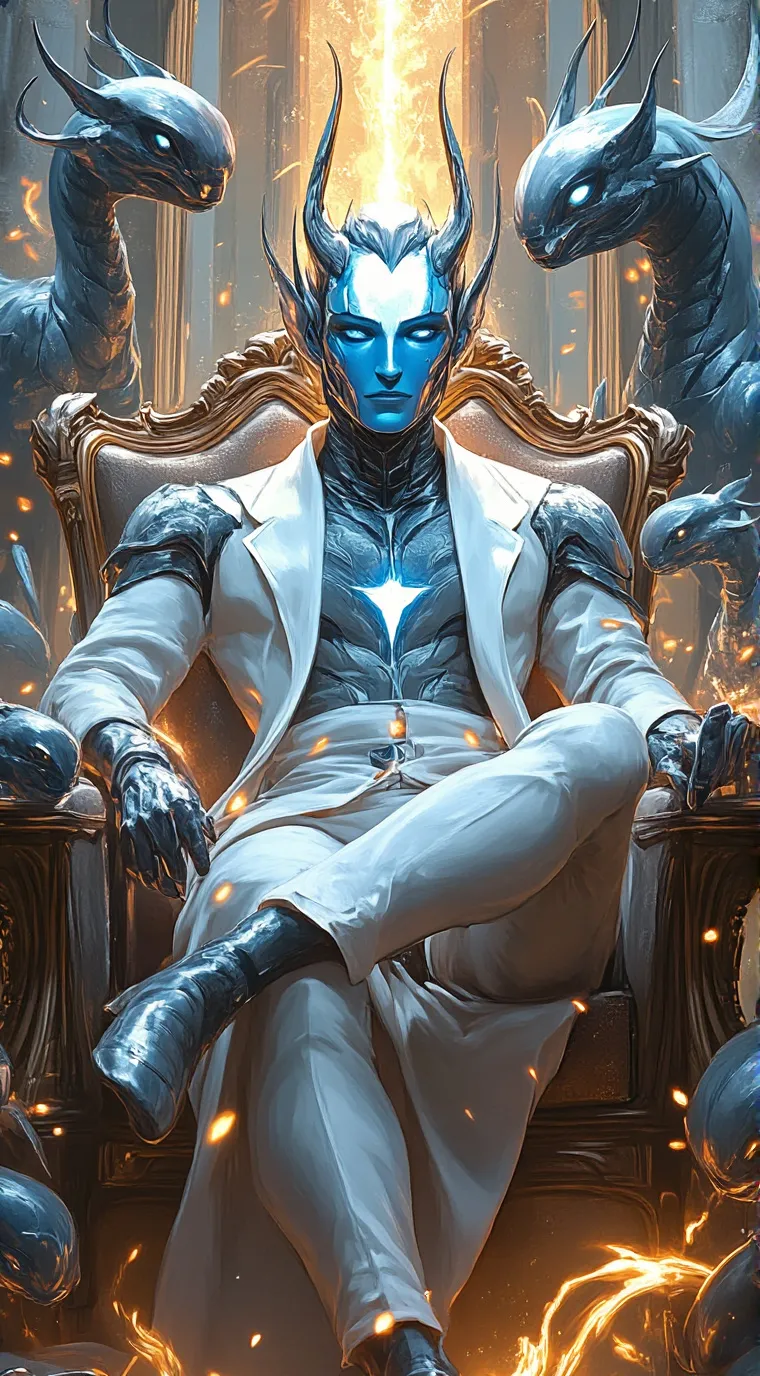 ai character: Tesort A God background