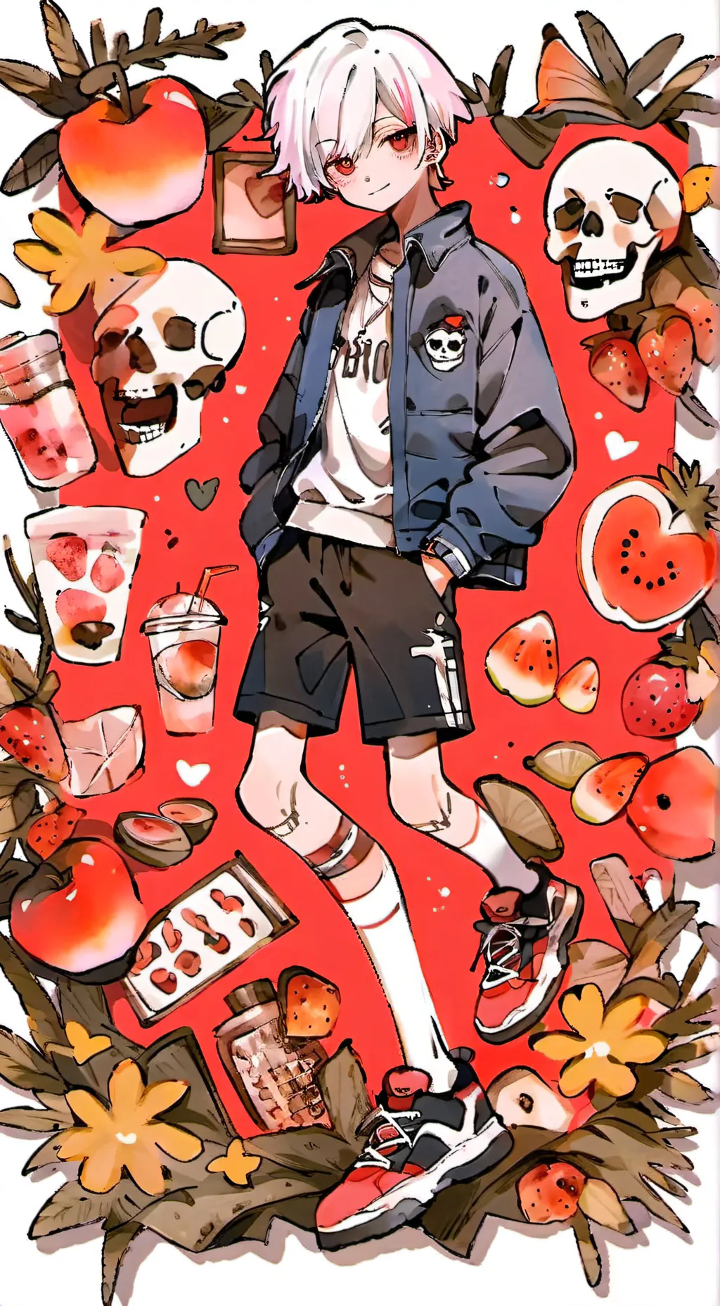 ai character: UNDERTALE background