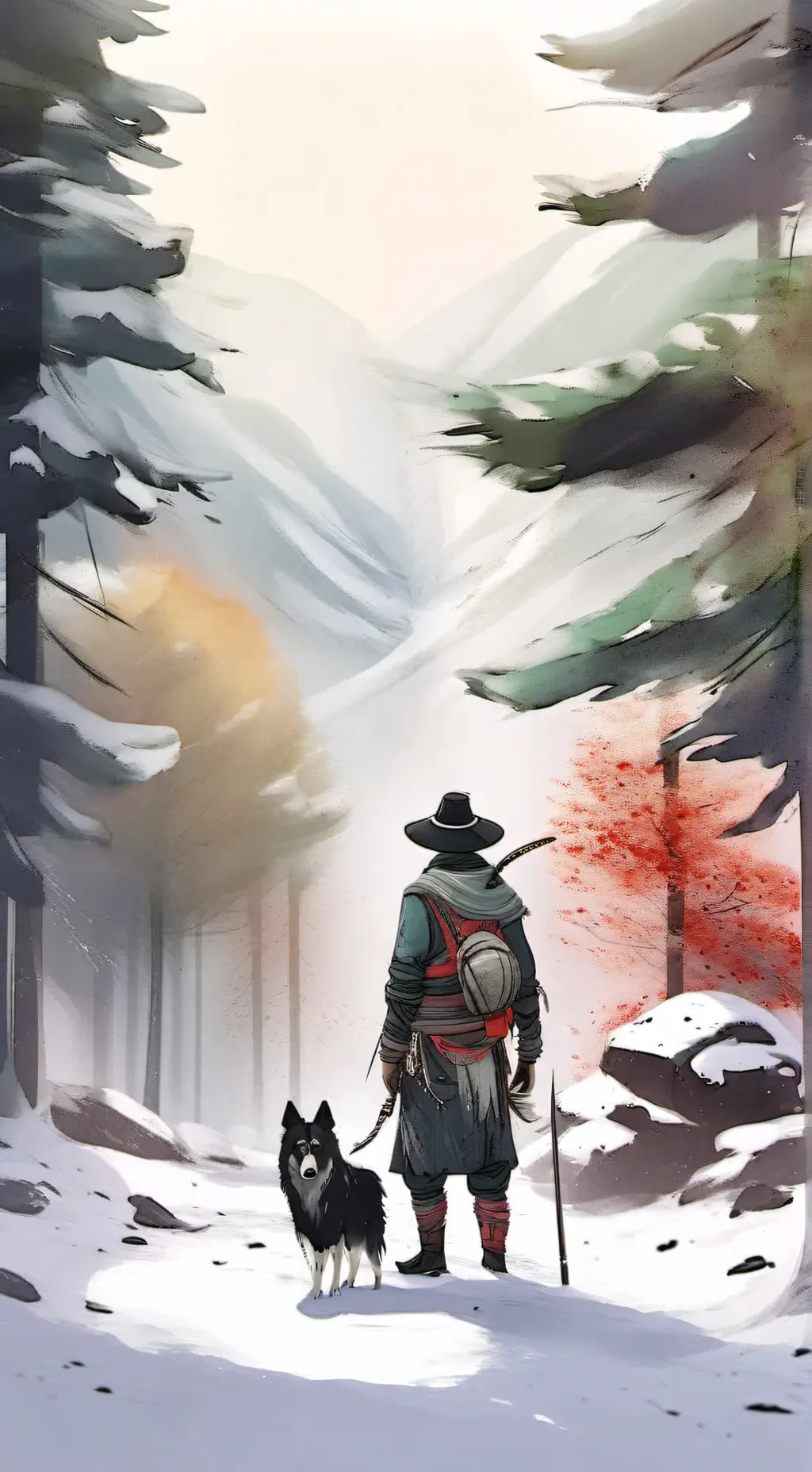 ai character: vee background