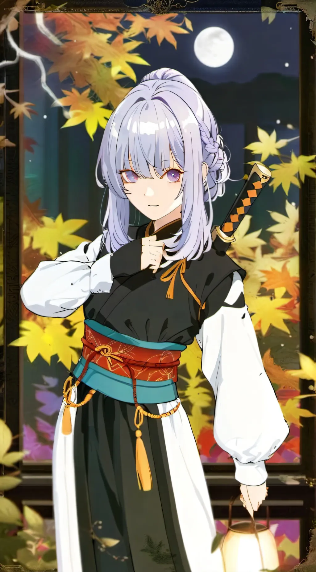ai character: Yae miko  background