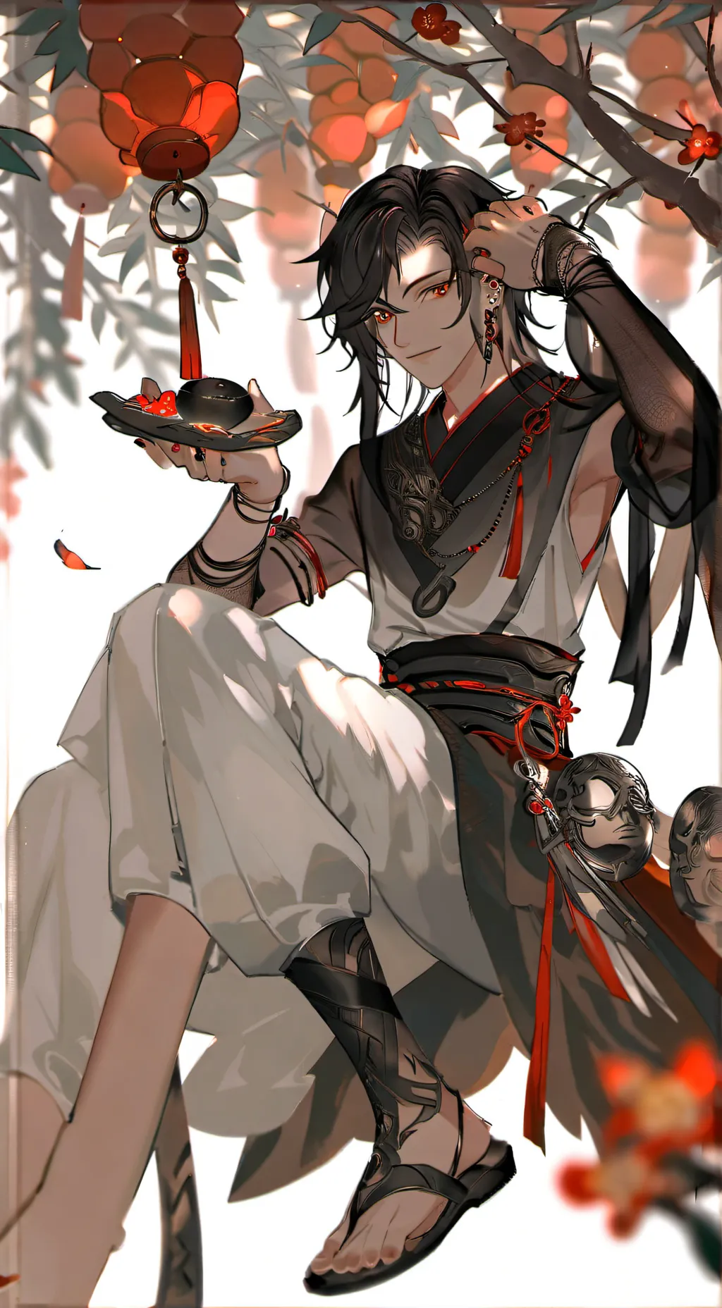 ai character: ☆~Daiki~☆ background