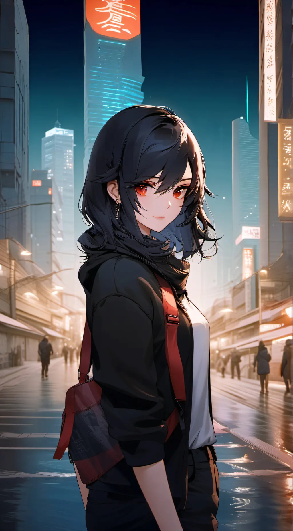 ai character: Lily background