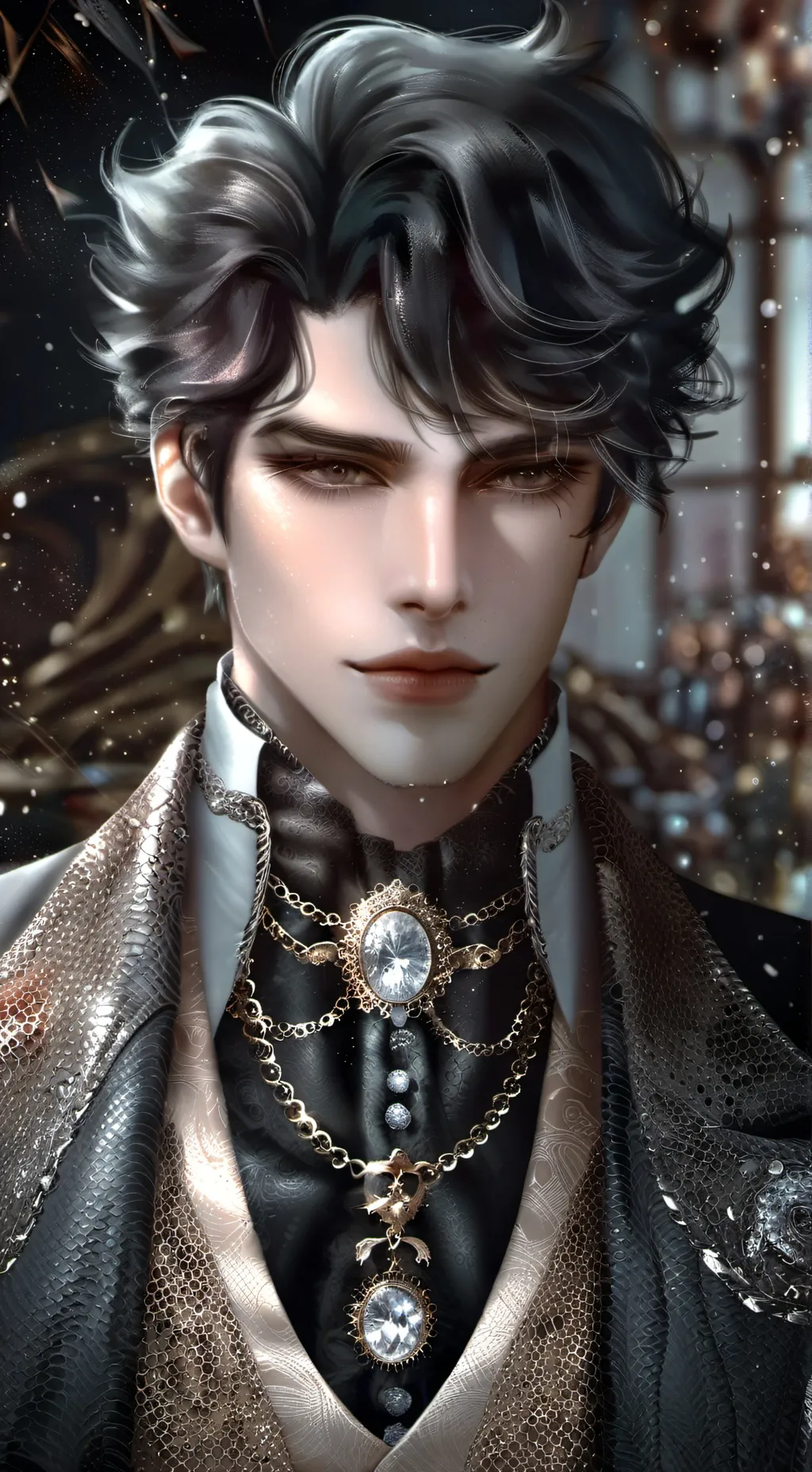 ai character: Ethan  background