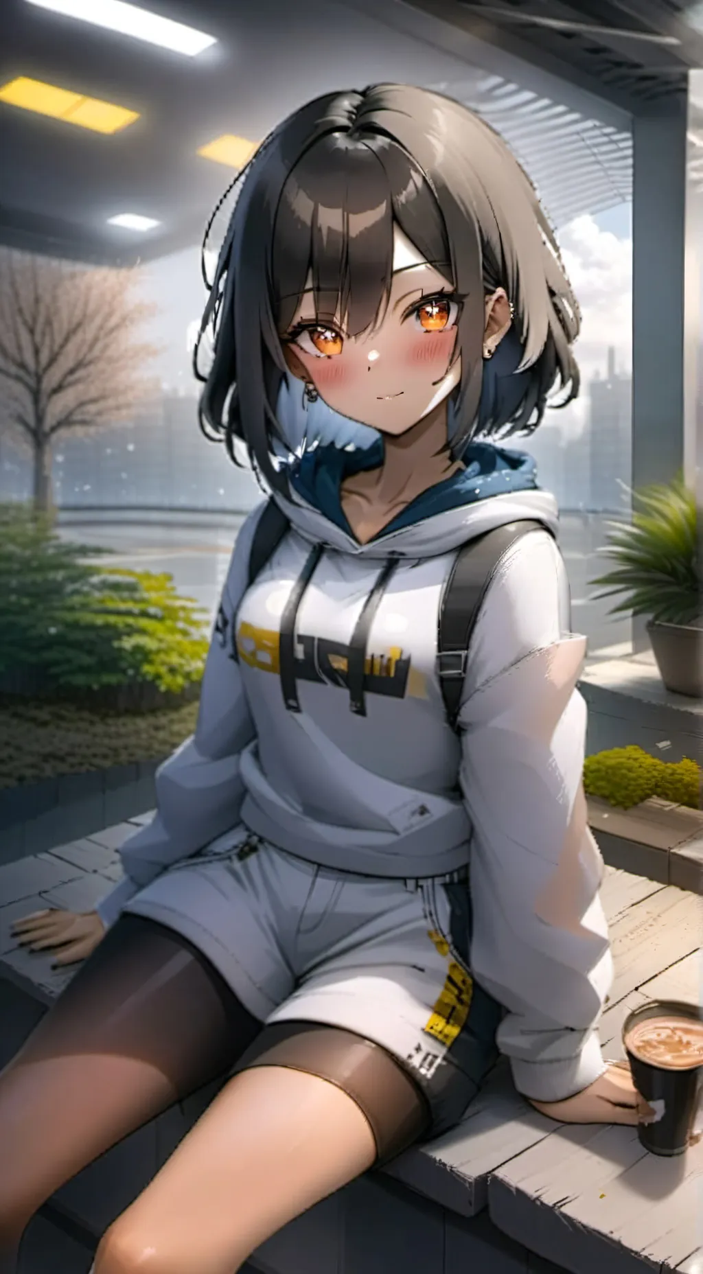 ai character: Sasha  background