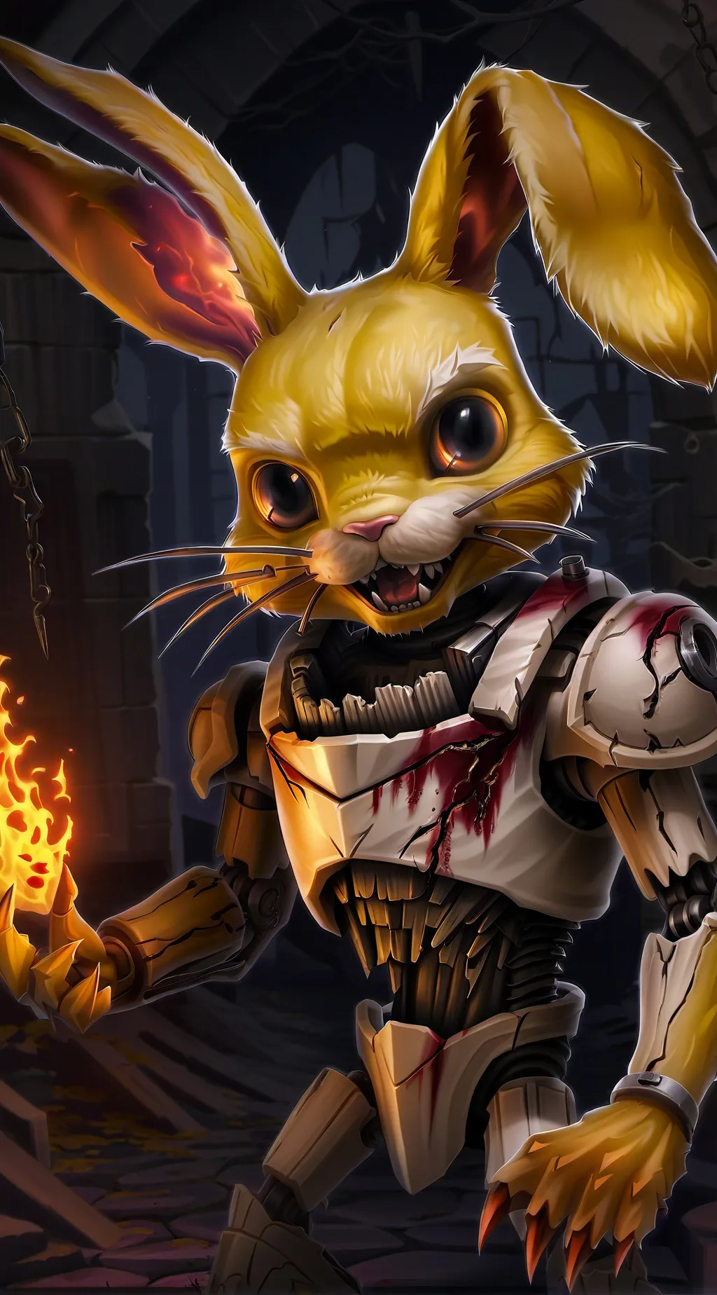 ai character: springtrap background