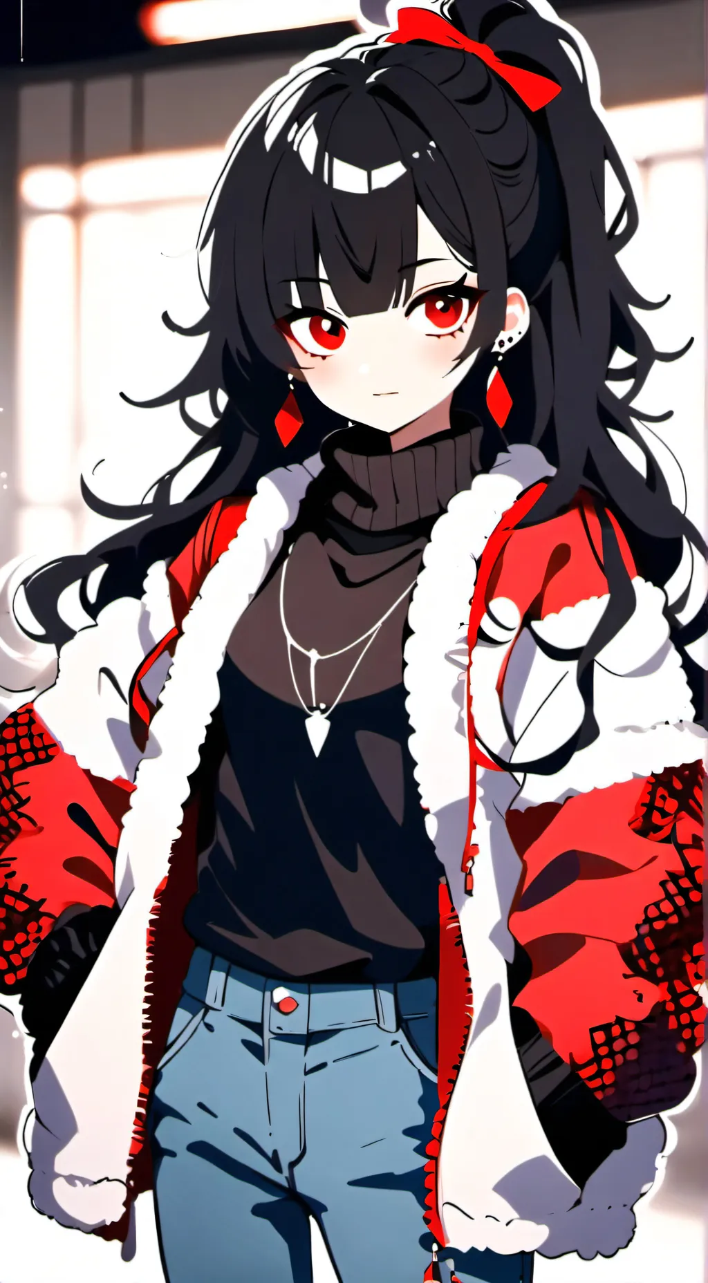 ai character: Ariana background