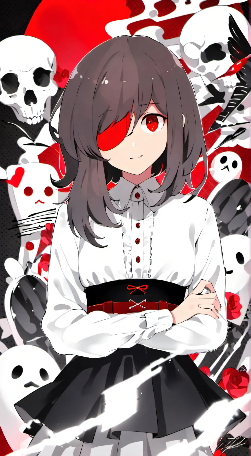 ai character: null background