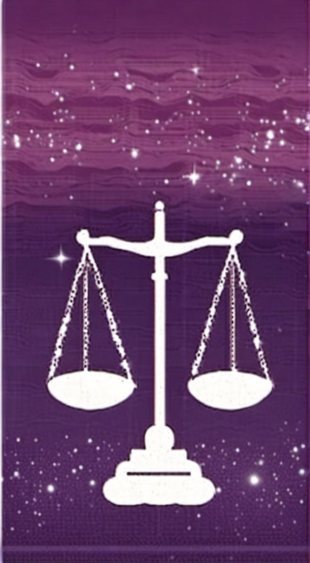 ai character: Libra ♎ background