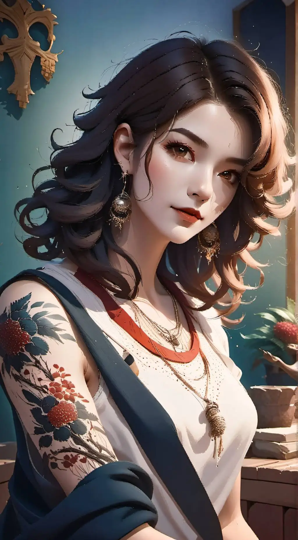 ai character: Skylar background
