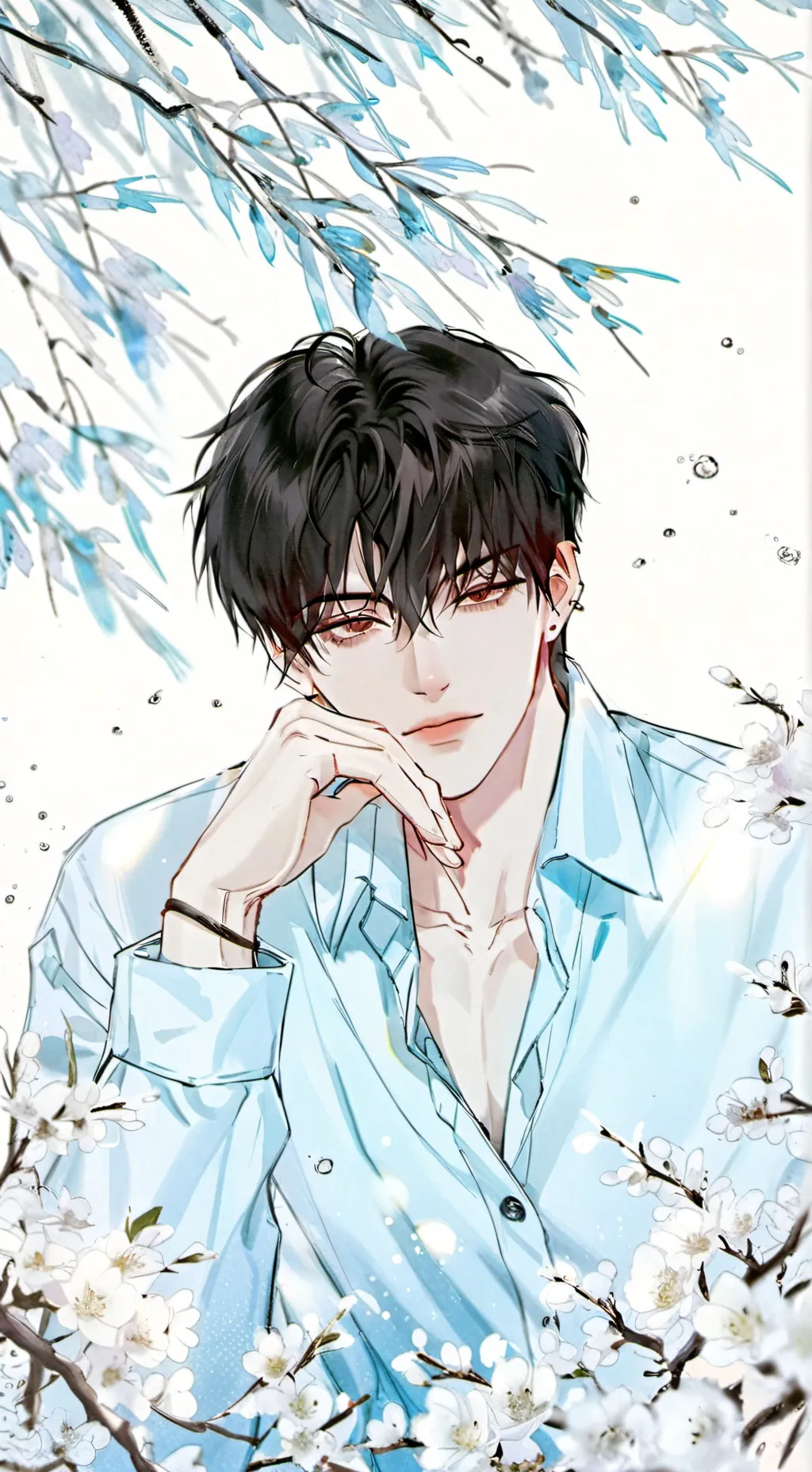 ai character: 😍James😍 background