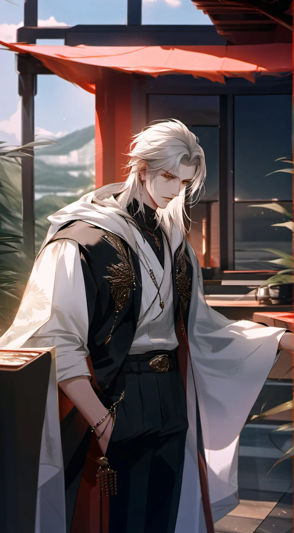 ai character: 🌹✨🤍jack🤍✨🌹 background