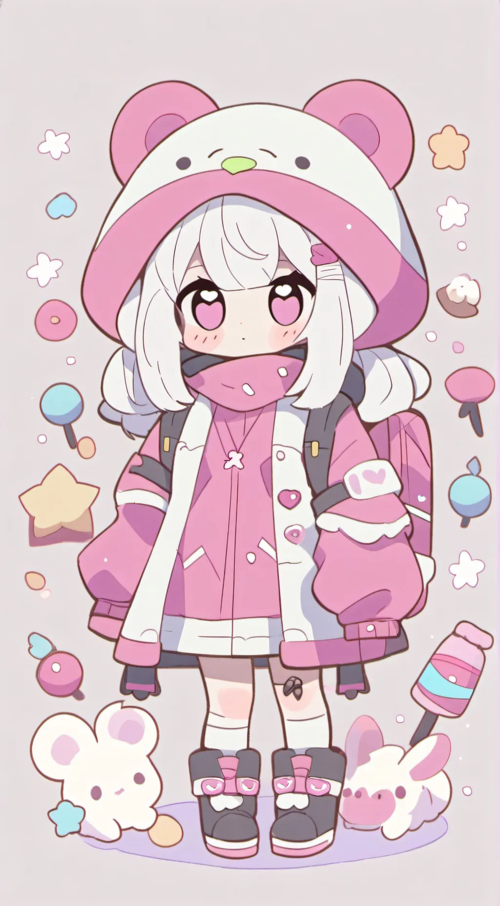 ai character: pomni background