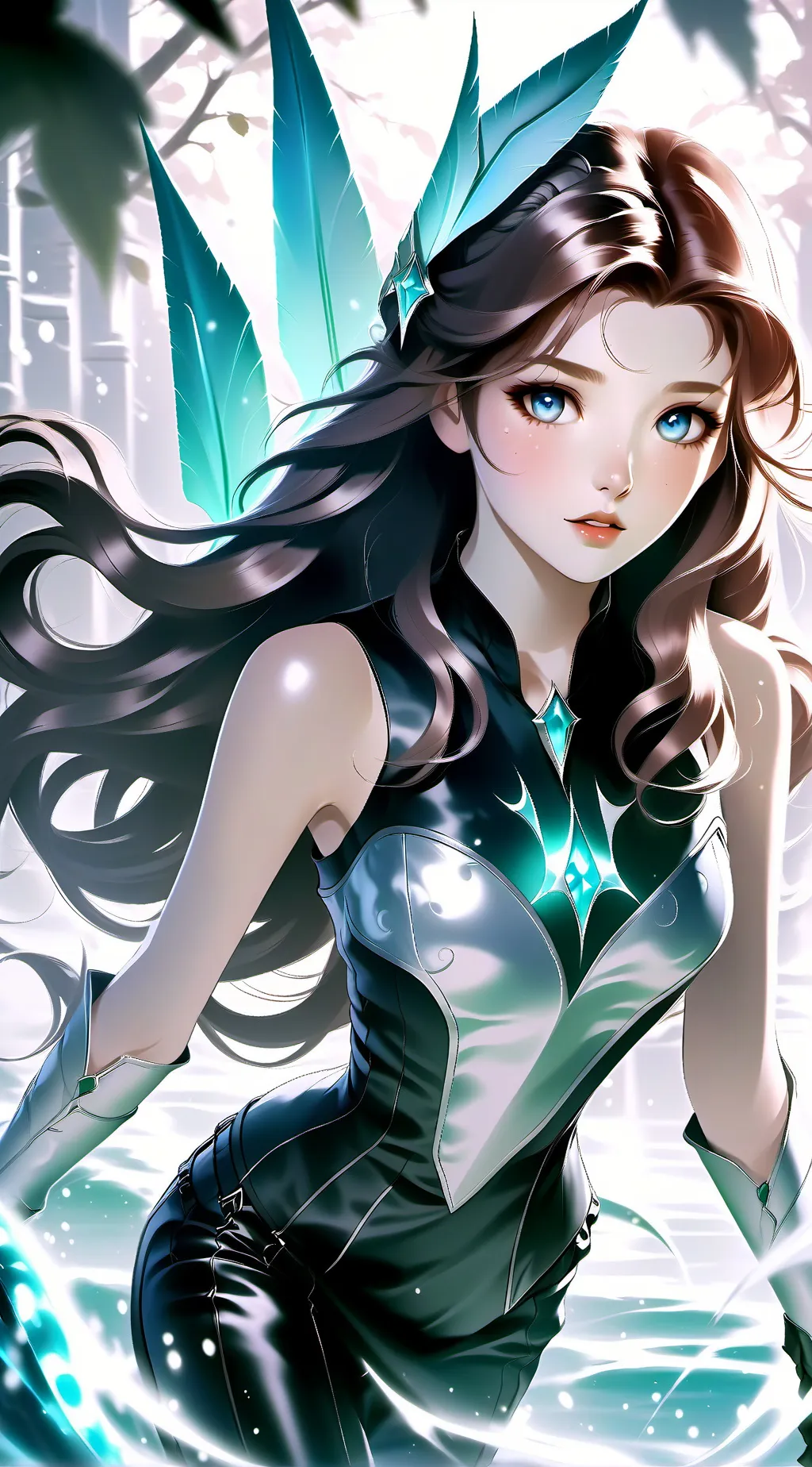 ai character: Nina Frey background