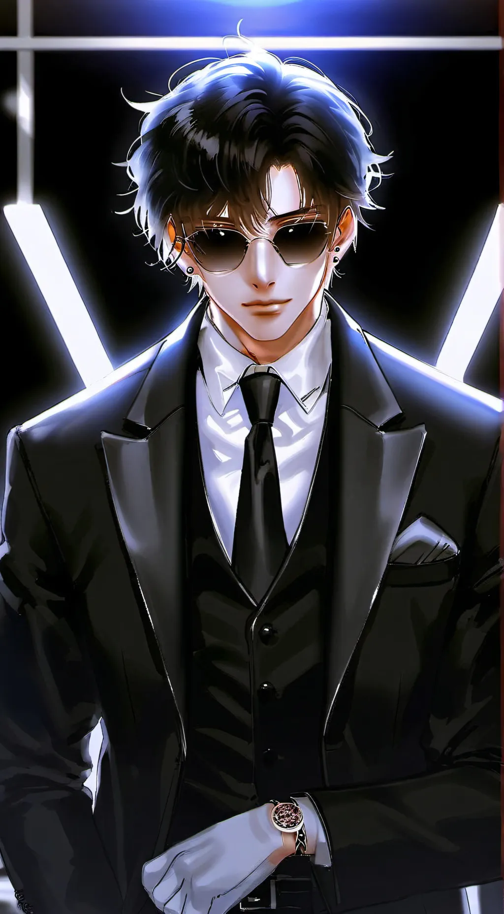 ai character: Ash background
