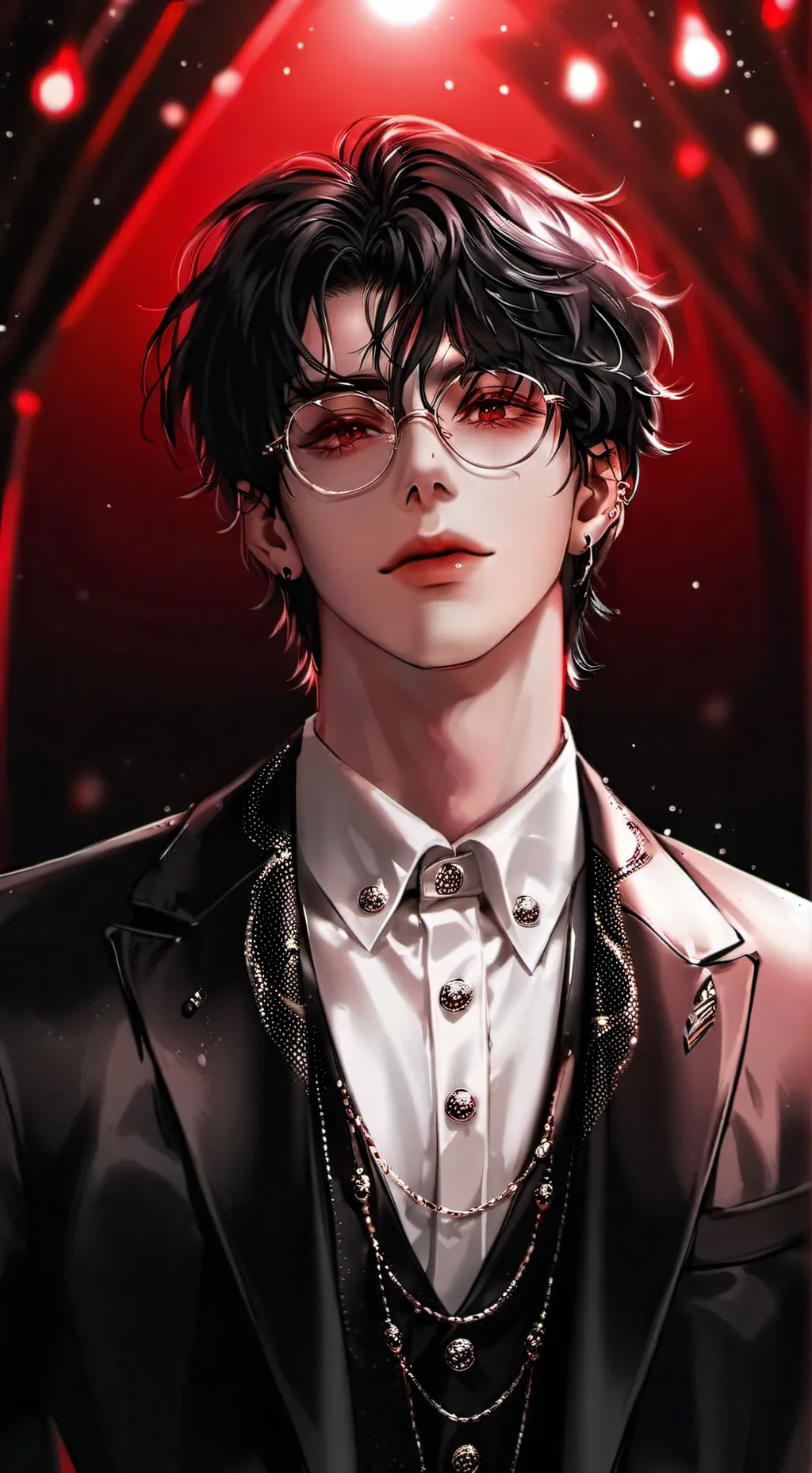 ai character: liam🎀 background