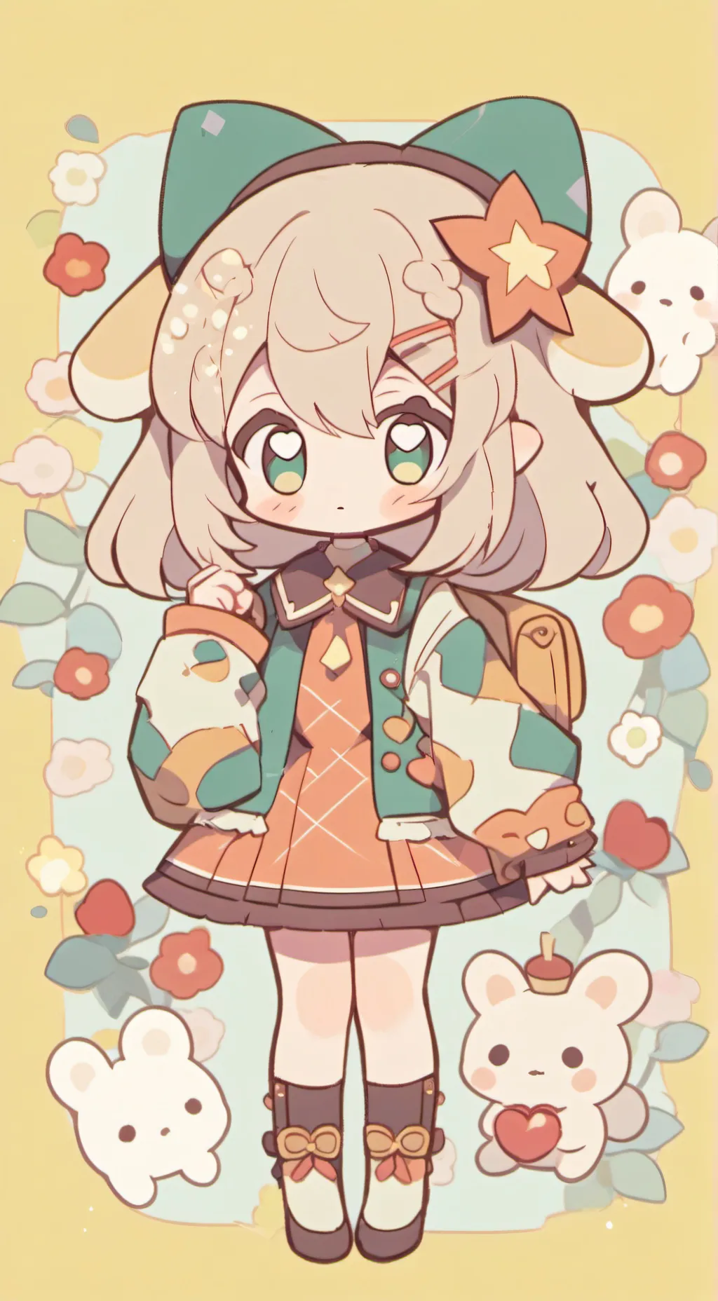 ai character: Lesly background