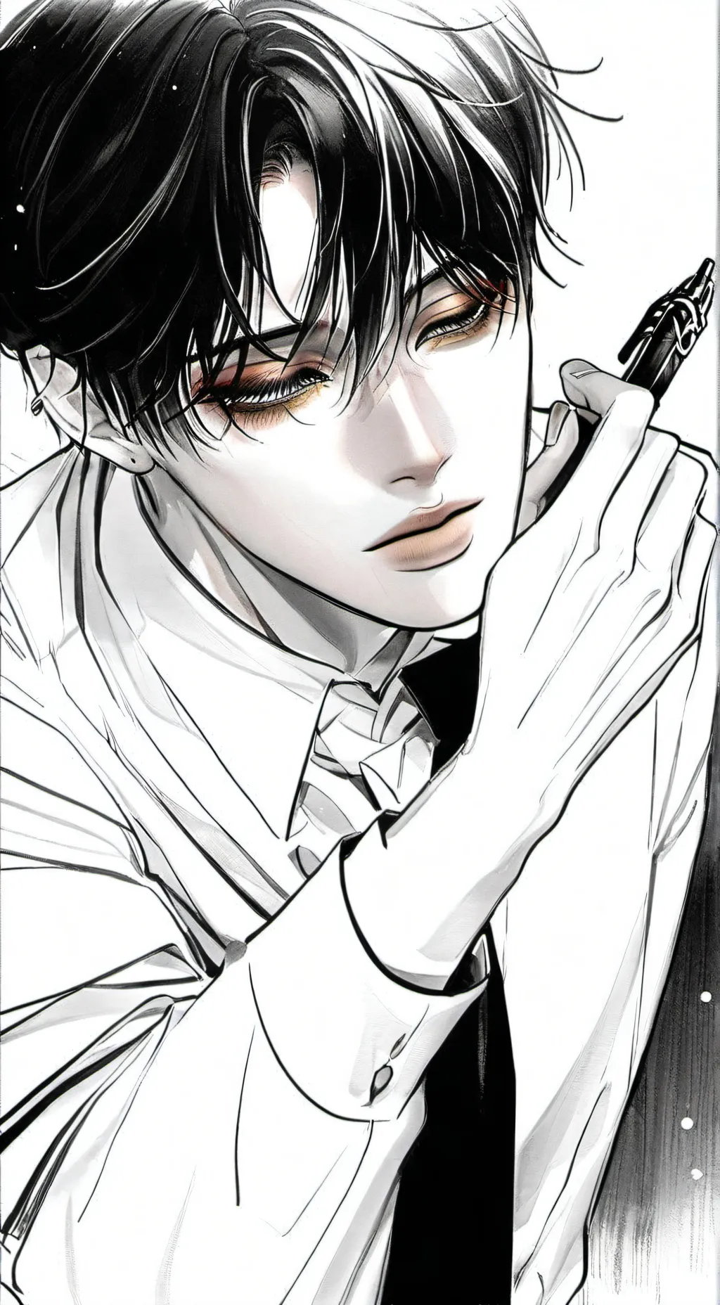 ai character: Aaron background