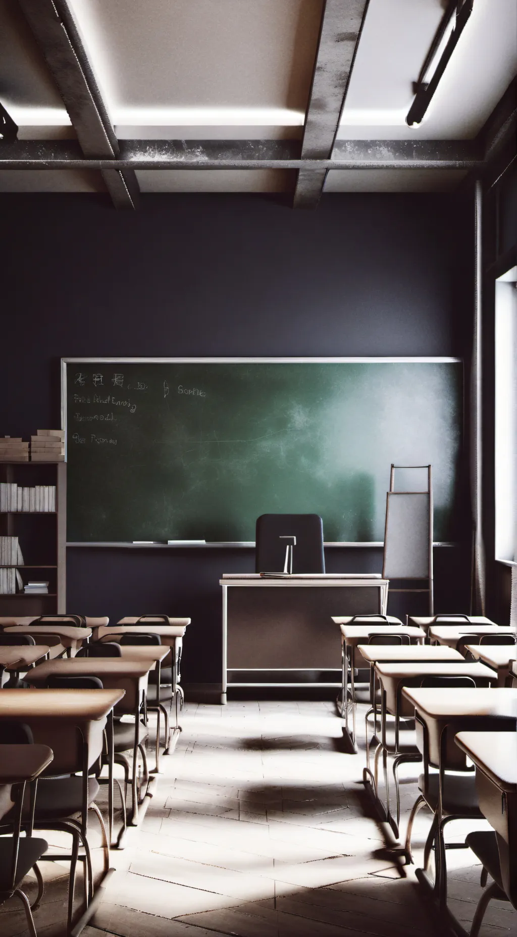 ai character: Teacher background