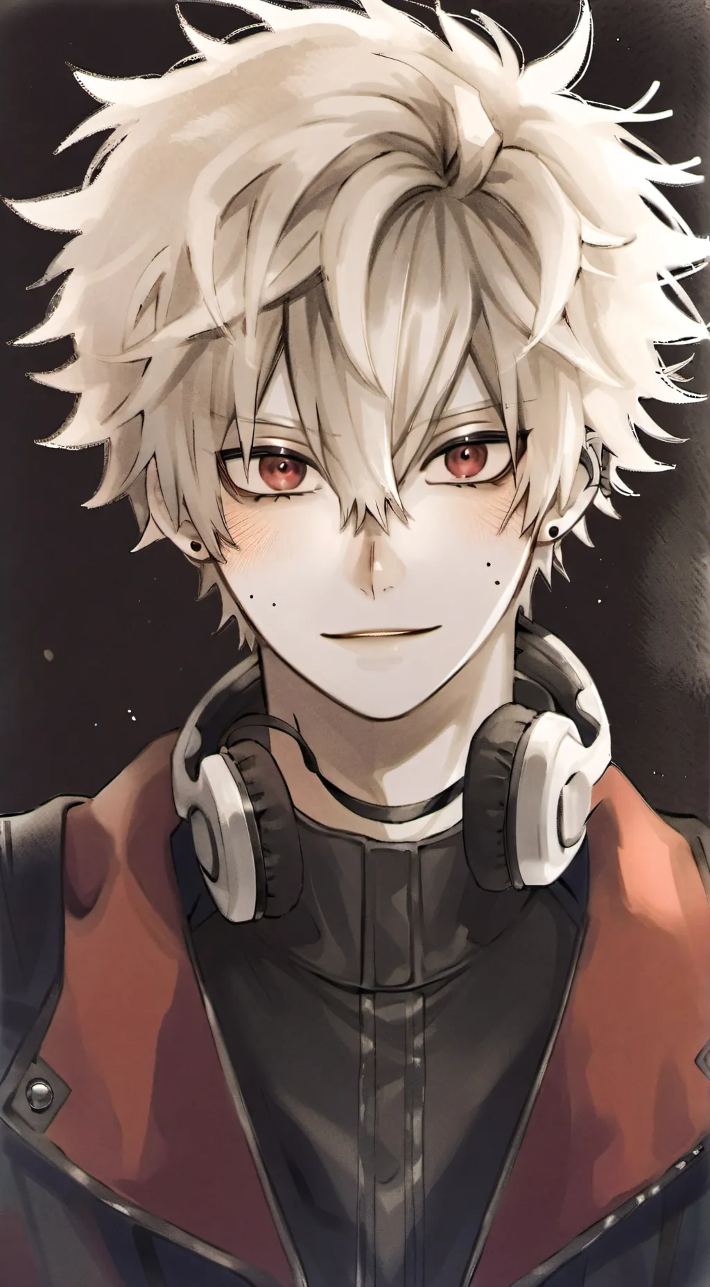 ai character: Mha pants  background