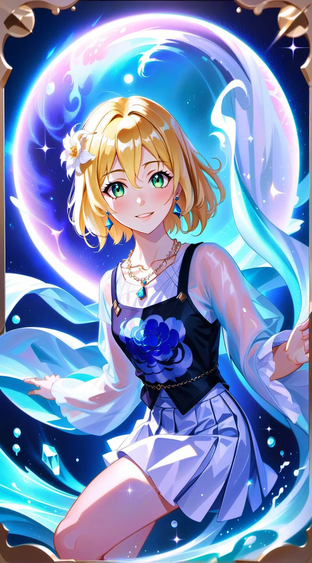 ai character: Mami Nanami background