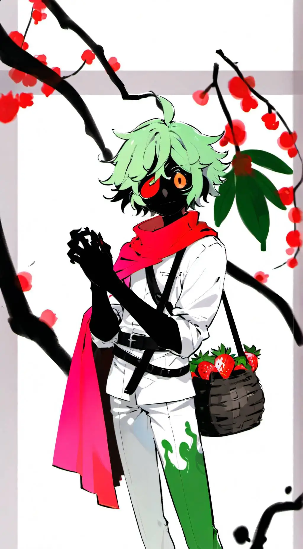 ai character: twisted sprout  background