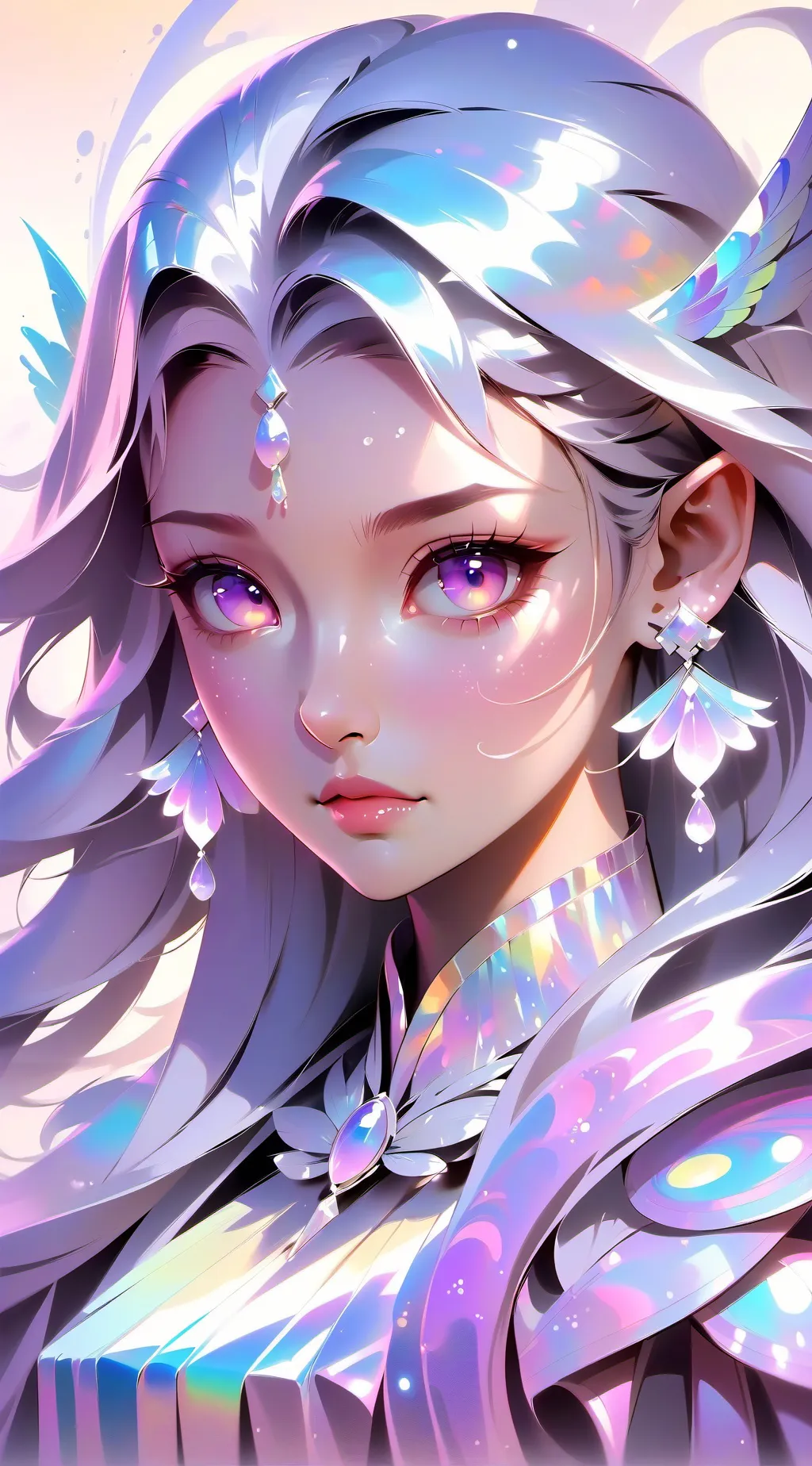 ai character: nice girl :)  background