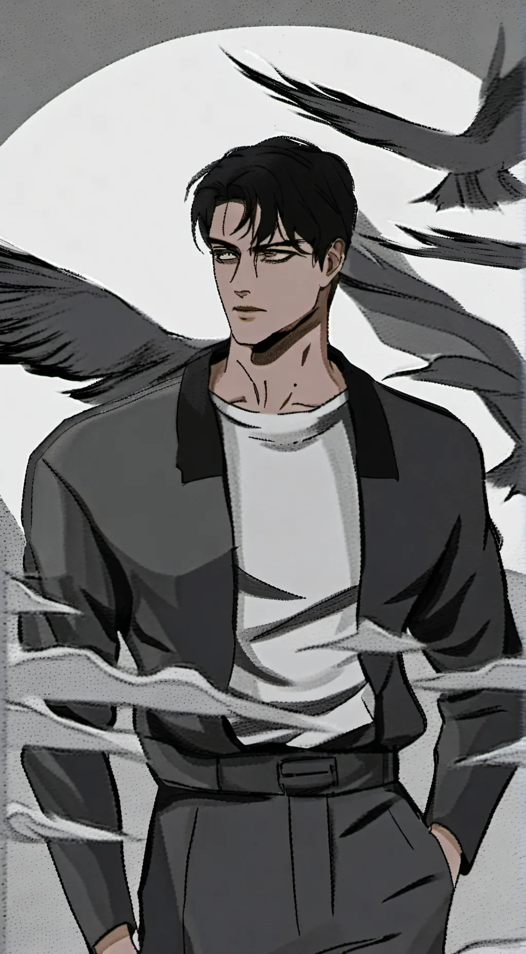 ai character: Caspian Hale background