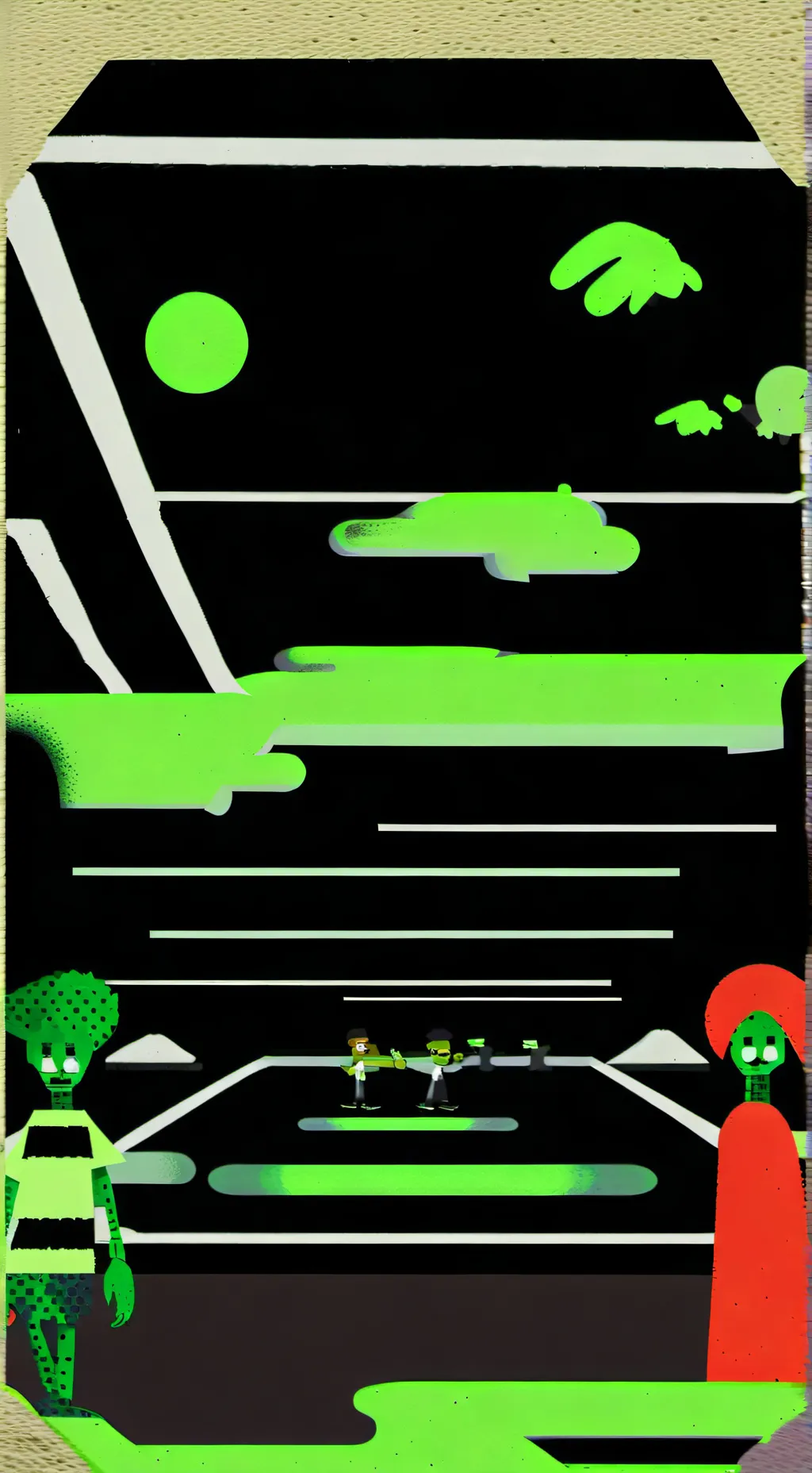 ai character: vee background