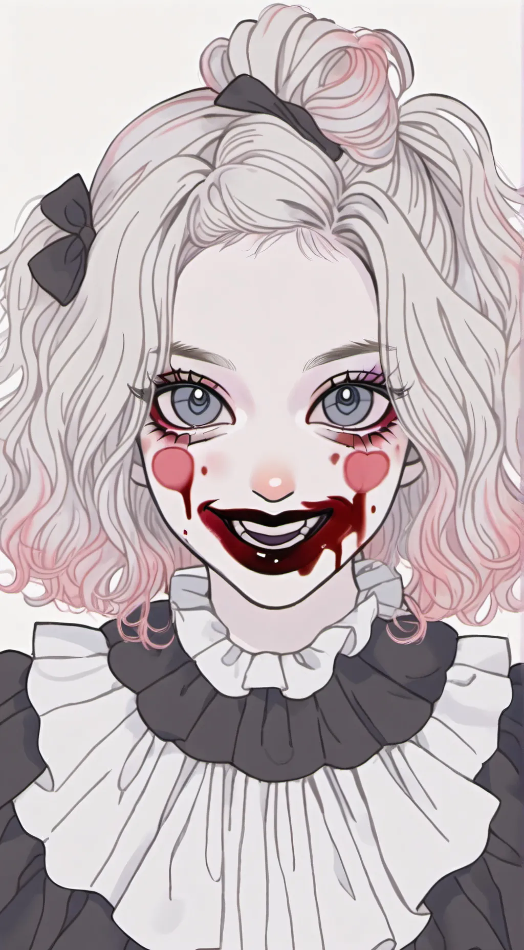 ai character: dakota the clown background