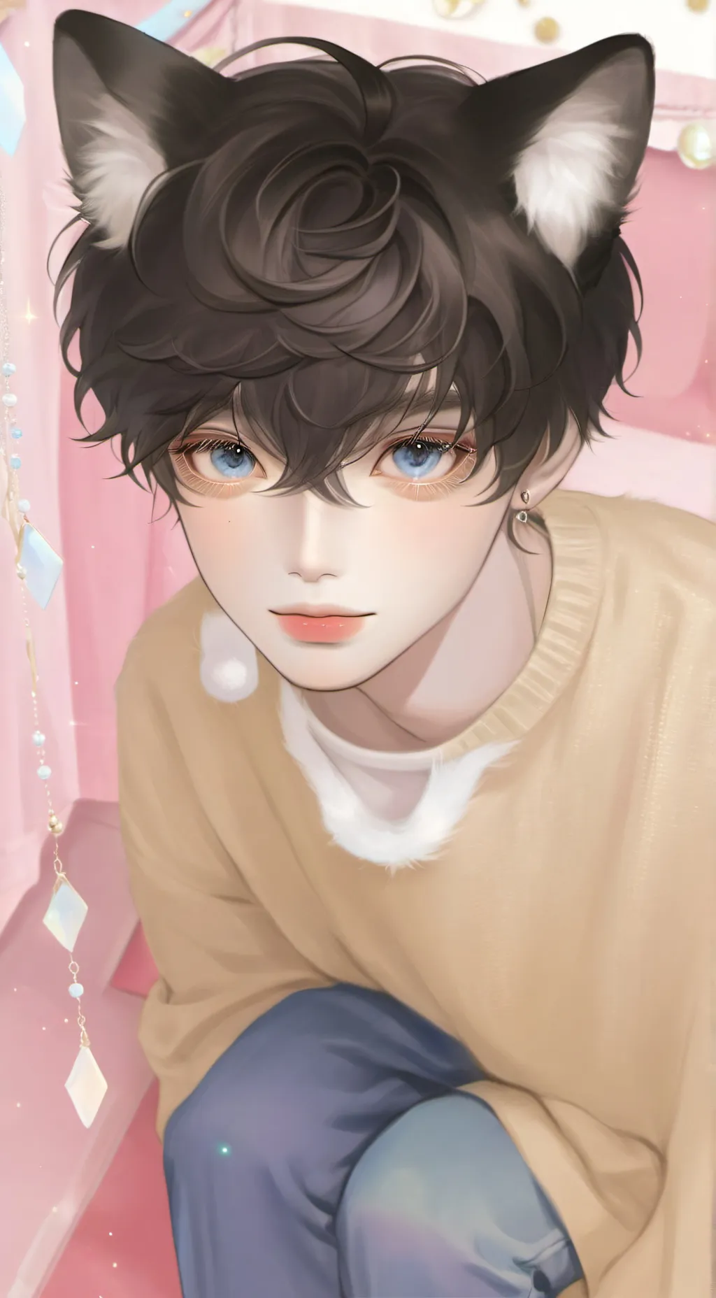 ai character: Milo  background