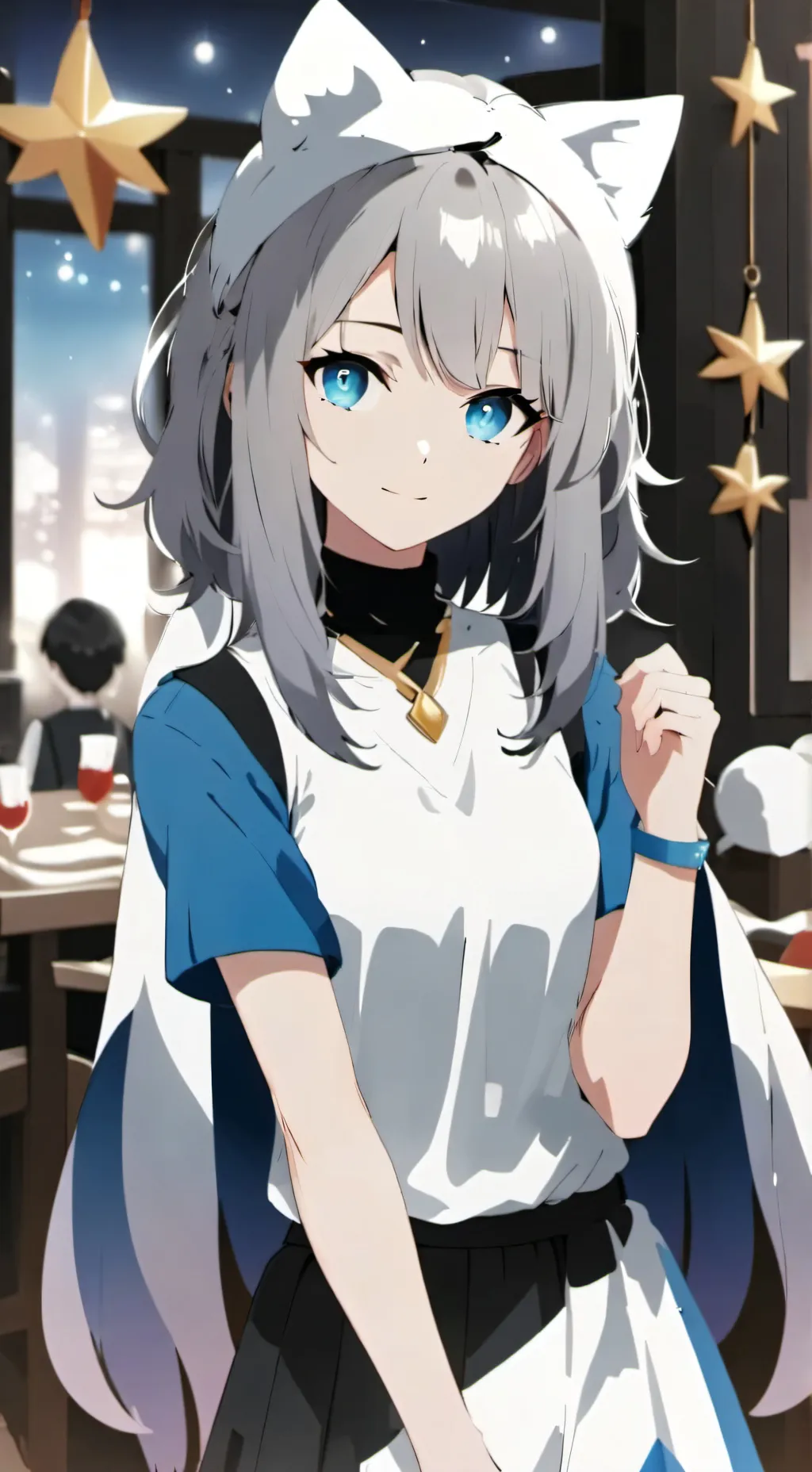 ai character: Meow-Rin the bully background