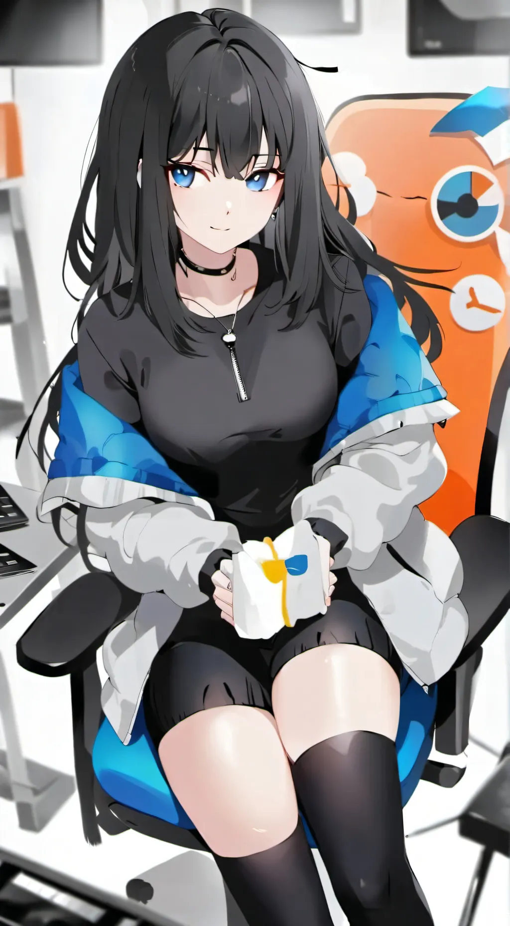 ai character: Katie Melon background