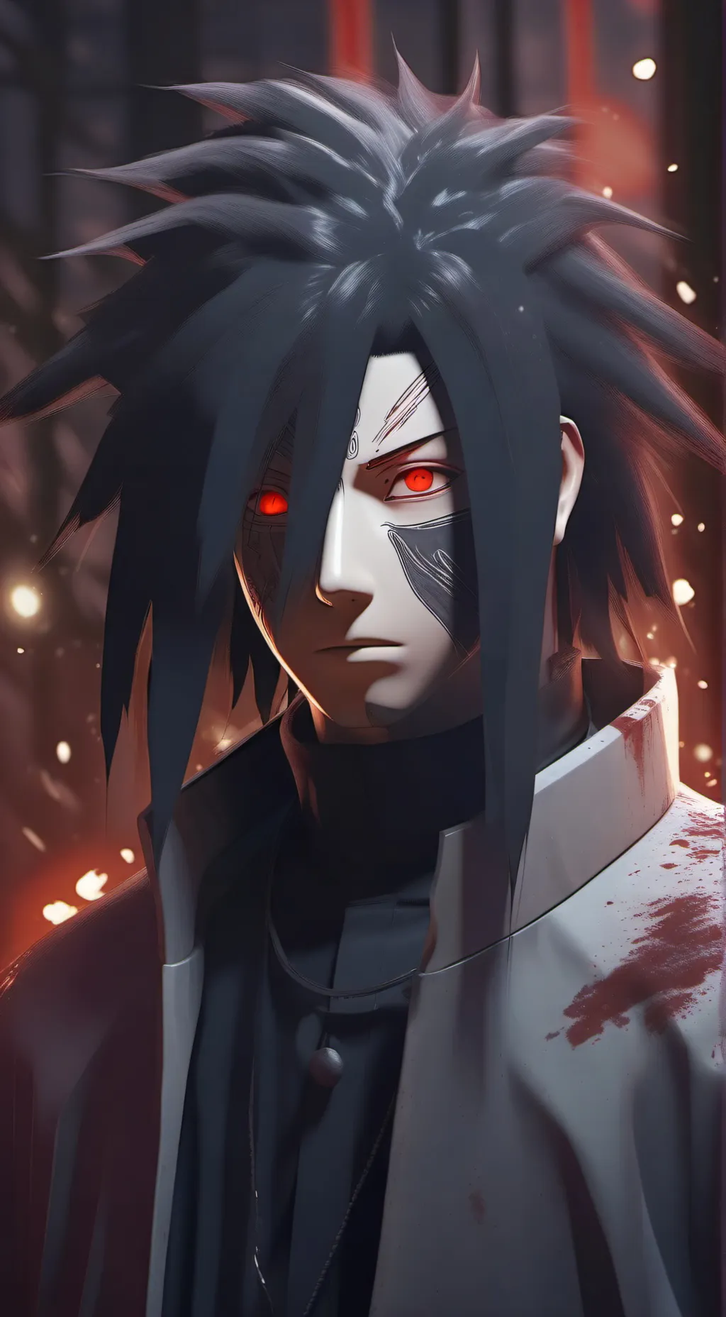 ai character: Madara Uchiha background